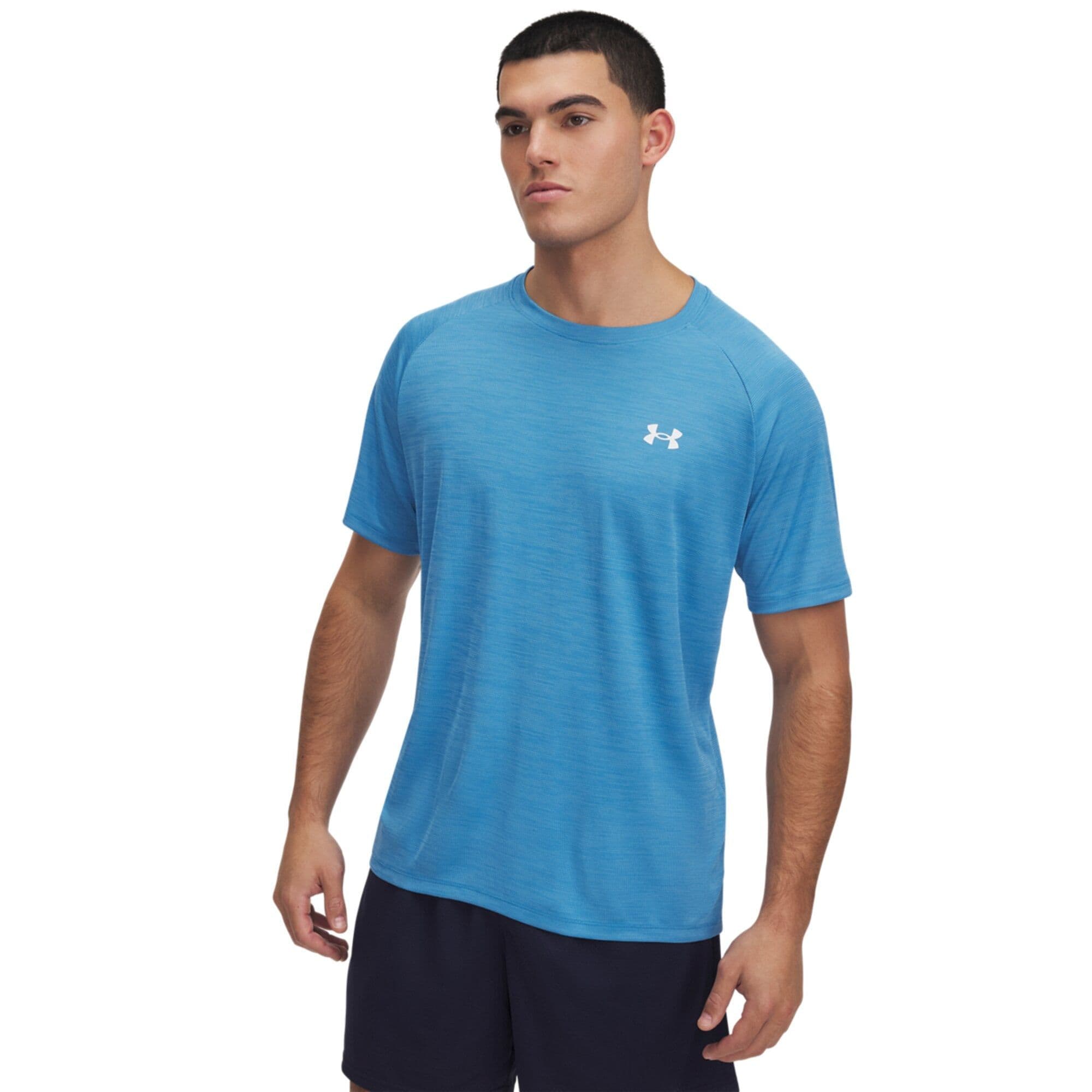 Under Armour Tech Textured SS Ether Blue