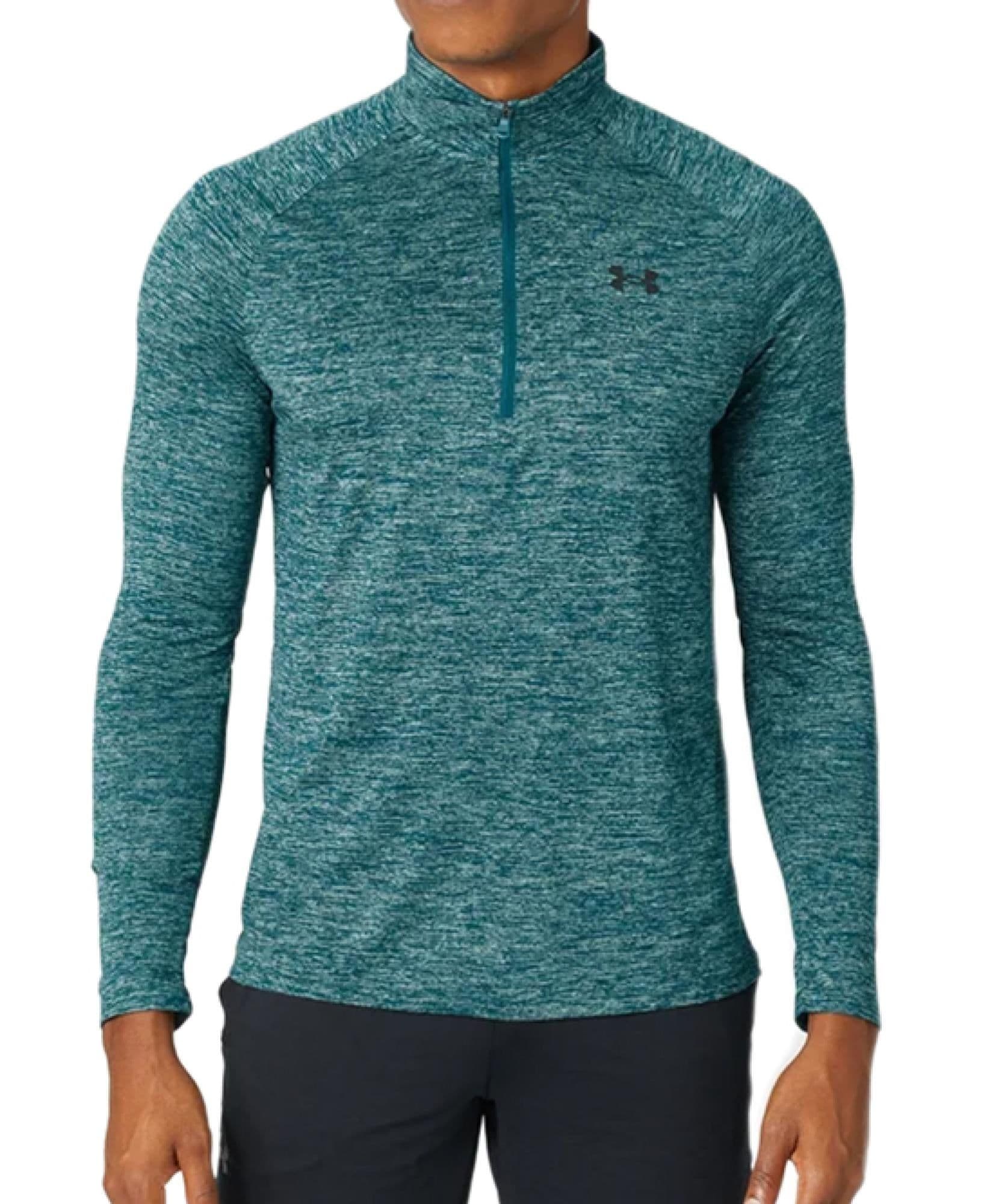 Under Armour Tech 2.0 1/2 Zip Tourmaline Teal/Black