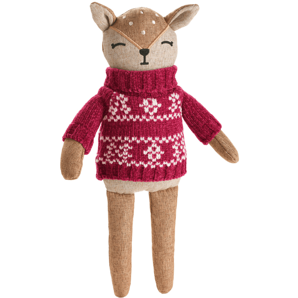 HUNTER Dog Toy Birka Deer Ruskea / Punainen