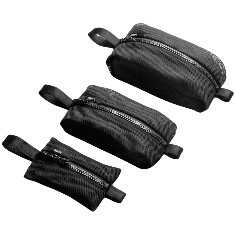Matador Mesh Organizer Bag Set 3-Pack Musta