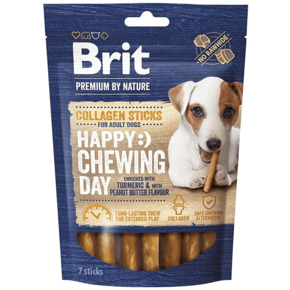 Brit Premium by Nature Collagen Tuggpinnar 12 cm x 10 mm 7 Pcs