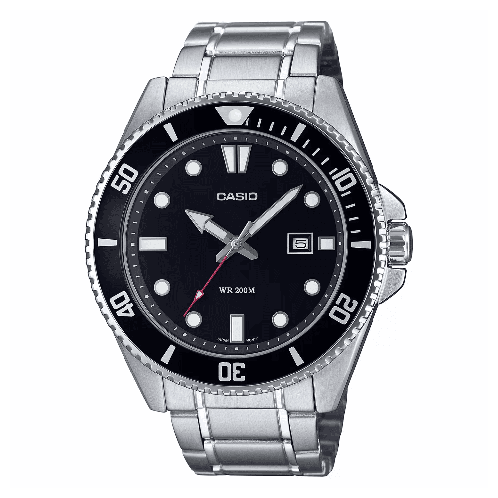 Casio M's Timeless Collection Mdv-107D-1A1Vef Musta