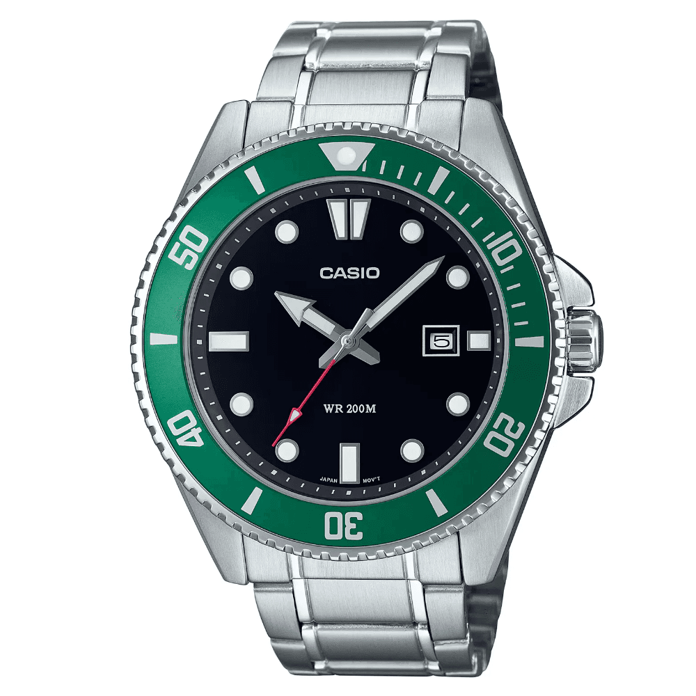 Casio M's Timeless Collection Mdv-107D-3Avef Vihreä