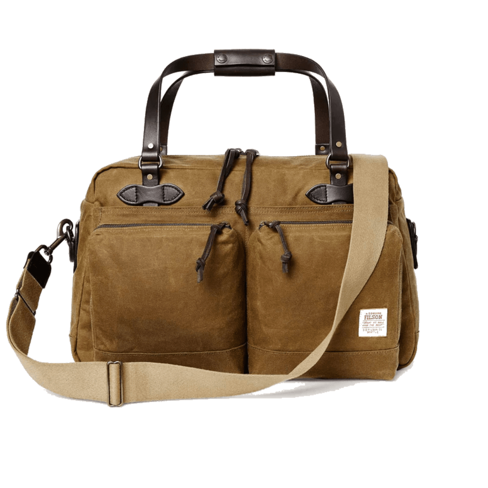 Filson 48Hr Duffle Tumma kellanruskea (Dark Tan)