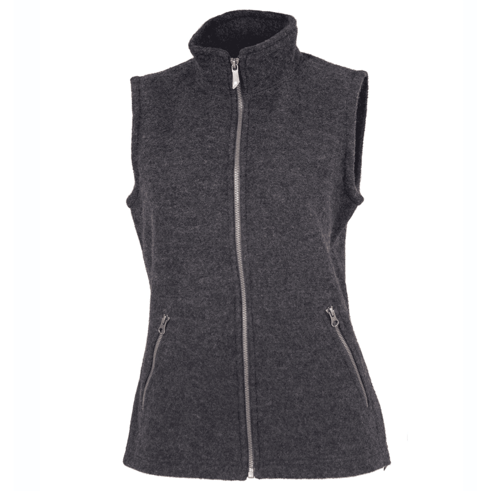 Ivanhoe of Sweden W's Flora Vest Graphite Marl
