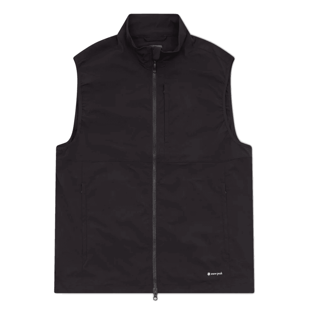 Snow Peak New Standard Utility Vest Musta