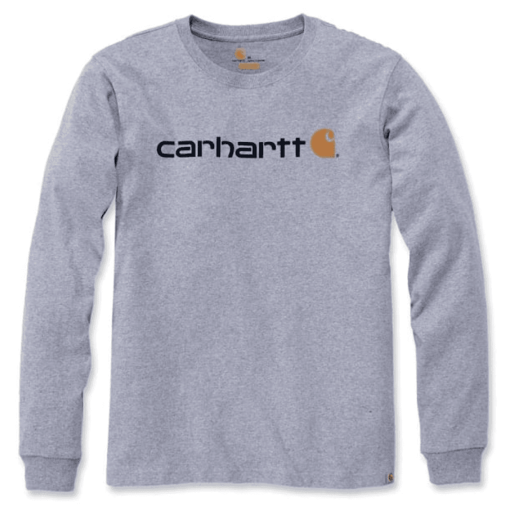 Carhartt Workwear Core Logo Meleerattu harmaa (Heather Grey)