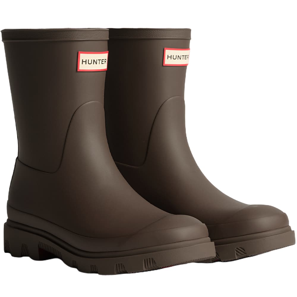 Hunter Boots Downpour Short Boot Suklaanruskea (Chocolate Brown)