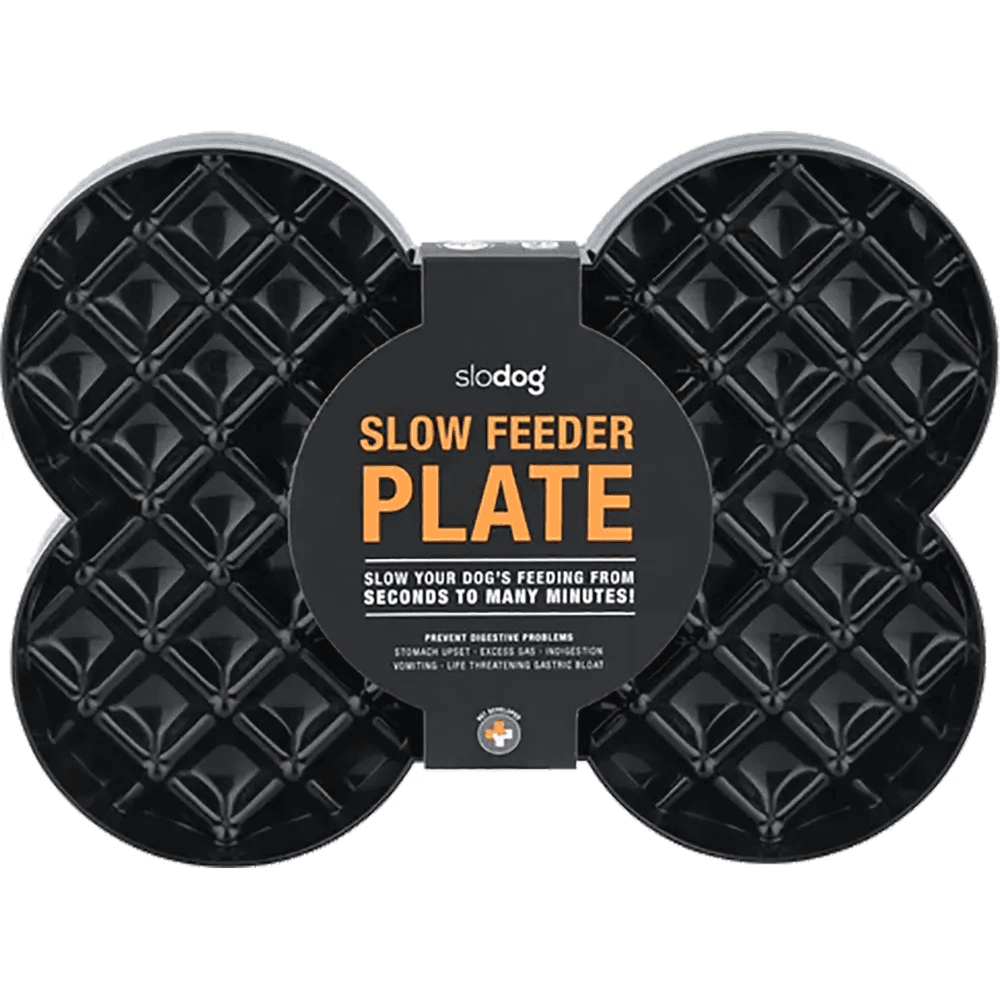 Hundskål Lickimat Slow Feeder Plate 35X26X3Cm Musta