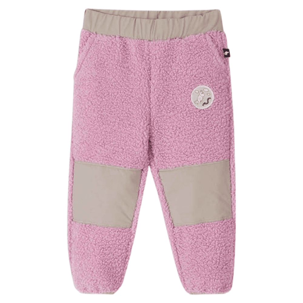 Reima Moomin Lustig Fleece Pants Grey Pink