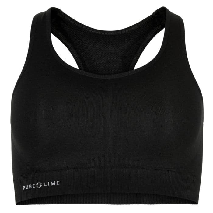PureLime Seamless Bra Top K. XS/S Naiset