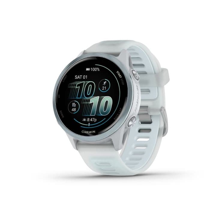 Garmin Forerunner® 570 42 mm GPS-juoksukello, valkoinen – rannesykemittari & edistyneet harjoitusominaisuudet