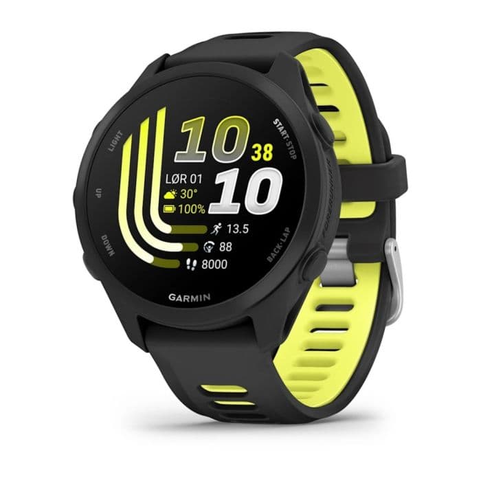 Garmin Forerunner 170 K. ONE SIZE Musta Unisex