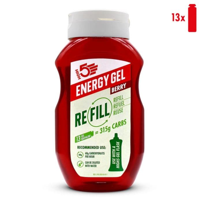 High5 Energy Gel Refill Berry 550g K. ONE SIZE Punainen Unisex