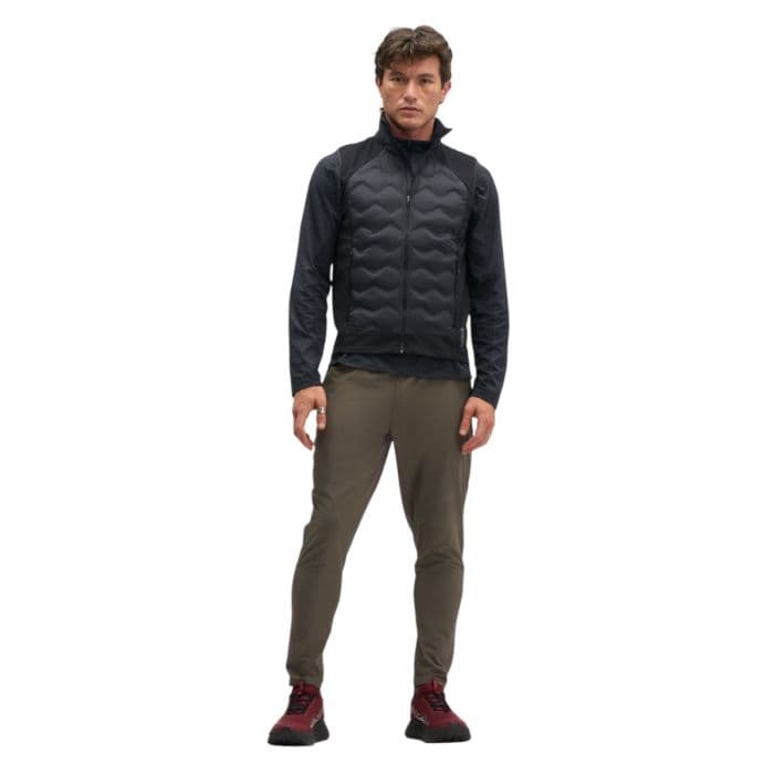 HOKA SkyFill Insulated Vest K. L Musta Miehet