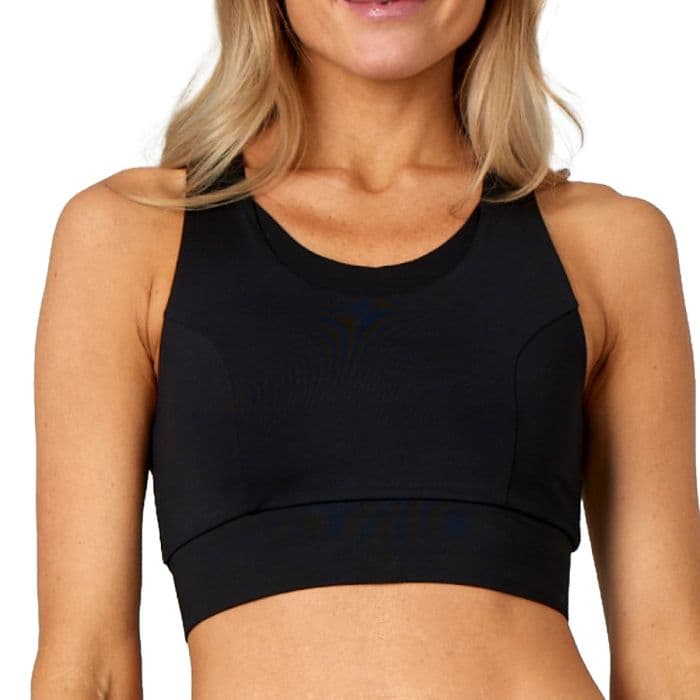 PureLime Microfiber Sports Top K. S Musta Naiset