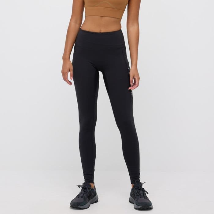 EYDA Ellie Winter Pocket Tights K. L Musta Naiset