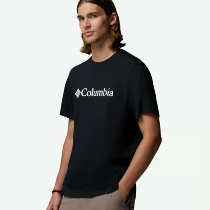 Columbia CSC Basic Logo Tee K. L Musta Miehet