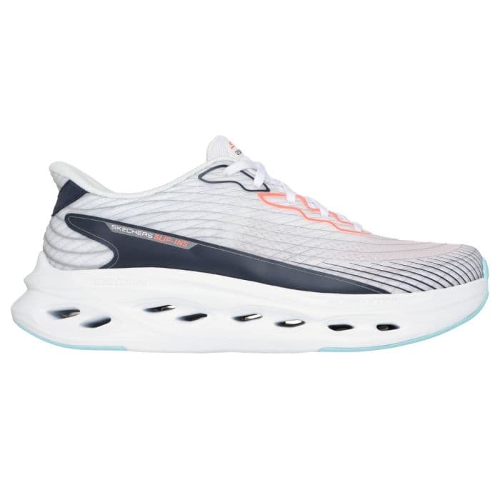 Skechers Max Cushioning Glide-Step Slip-ins Sapphire K. 47 Valkoinen Miehet