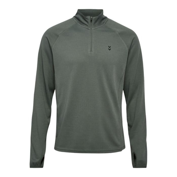 Hummel Pulse Half Zip Midlayer K. L Harmaa Miehet