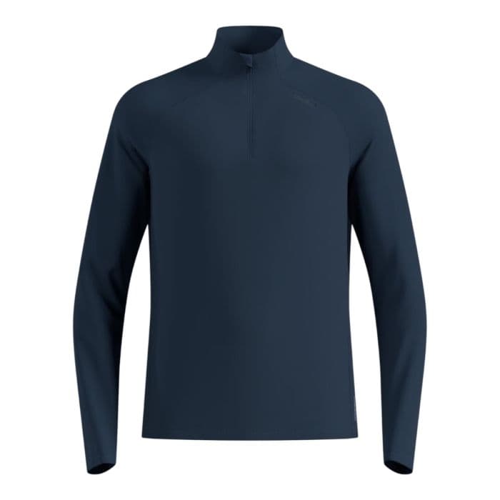 Odlo Essentials Ceramiwarm Mid Layer Half Zip K. L Sininen Miehet