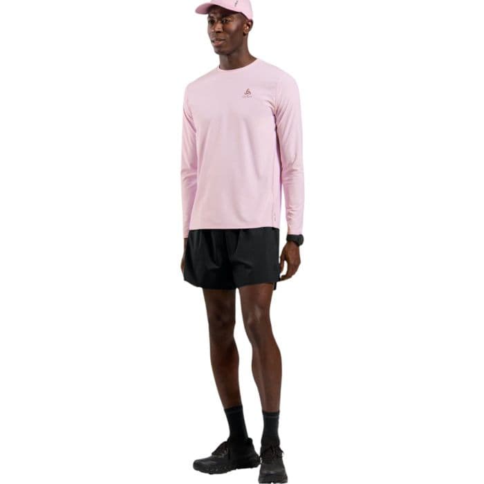 Odlo Zeroweight 5 Inch Shorts K. L Musta Miehet