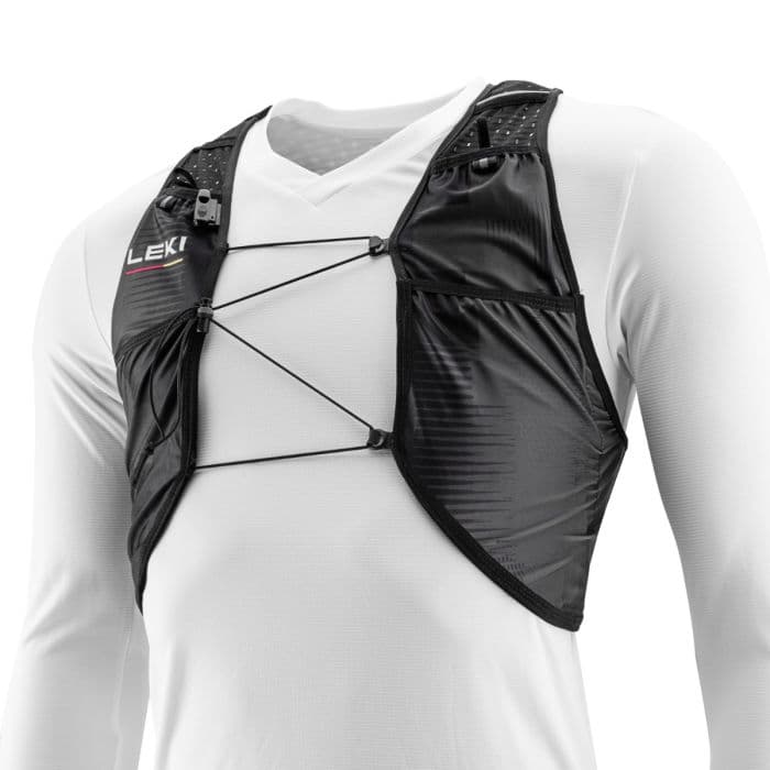 LEKI Trail Running Quiver Vest K. L/XL Musta Unisex
