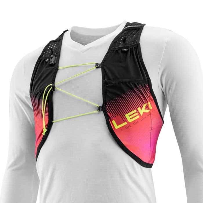 LEKI Trail Running Quiver Vest K. L/XL Punainen Unisex