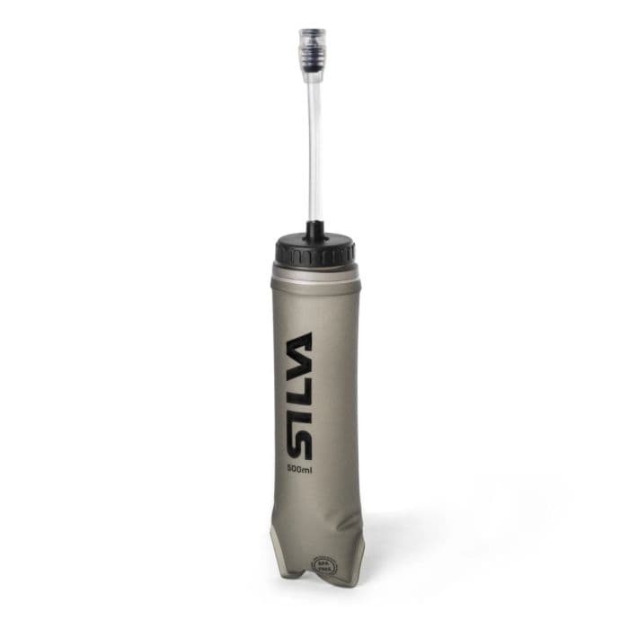 Silva Soft Flask Straw 500 ml - Unisex, Kestävä ja Kevyt Juomapullo, Yksi Koko