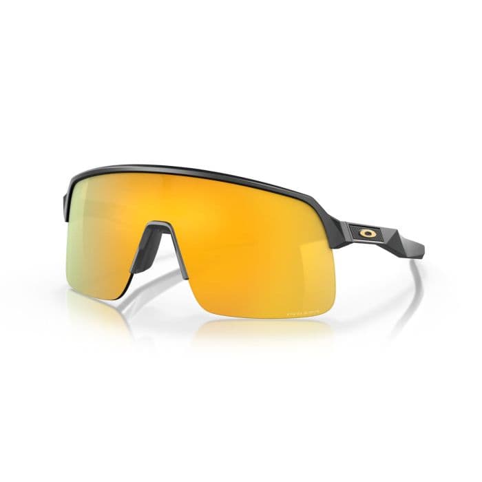 Oakley Sutro Lite Carbon Prizm 24K juoksulasit, keltainen, täydellinen suojaksi auringolta ja parantamaan näkyvyyttä.
