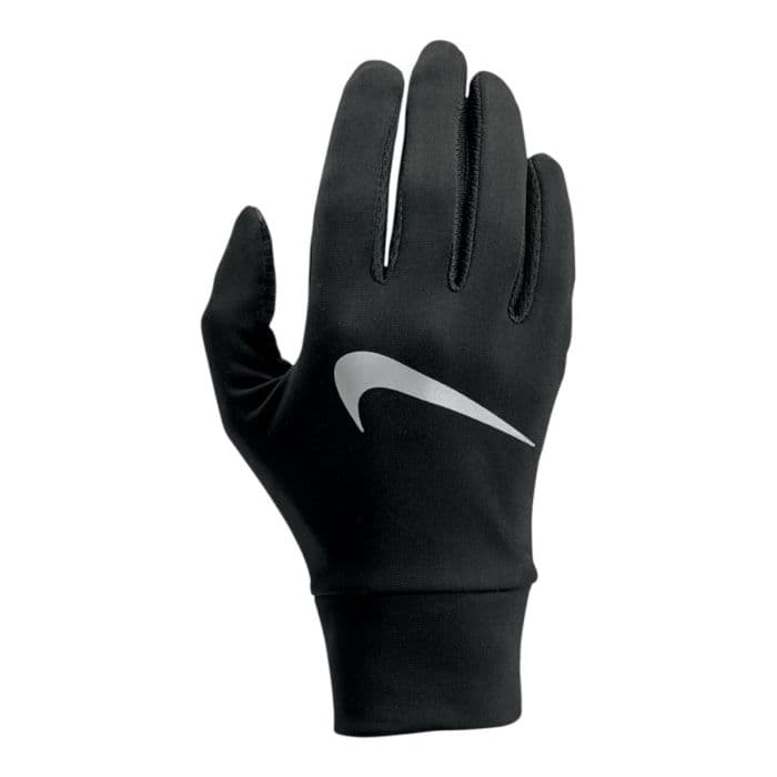Nike Tech Lightweight Running Gloves K. L Musta Naiset