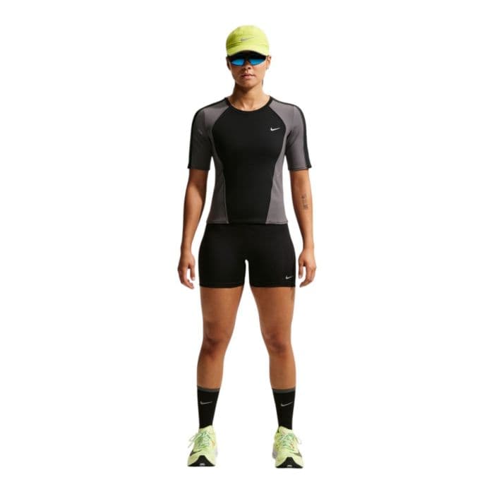 Nike Tempo HW4 Inch Running Shorts K. L Musta Naiset