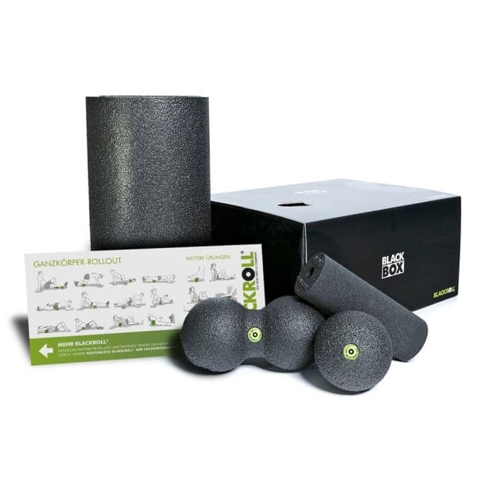 Blackroll Blackbox Set K - Hierontavälineet juoksijoille, ONESIZE, täydellinen palautumiseen ja lihashuoltoon