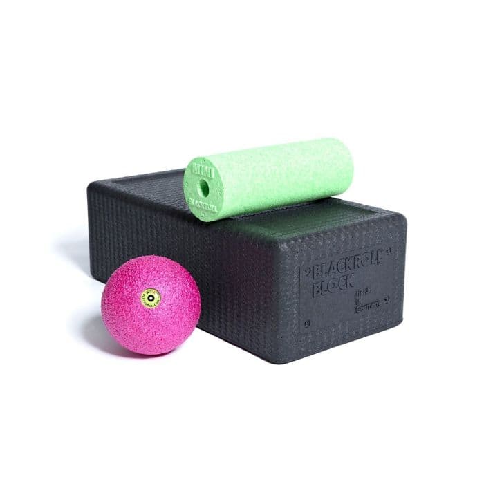 Blackroll Block Set K - Hierontatyökalut juoksijoille, ONESIZE, paranna palautumista ja hyvinvointia!