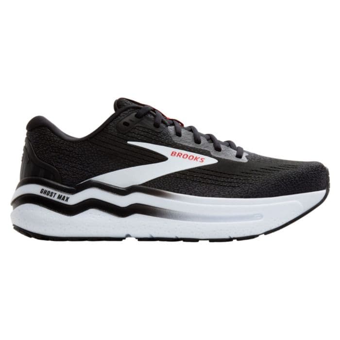Brooks Ghost Max 2 miesten juoksukengät koko 40½ musta – Mukavuus, vaimennus ja tuki harjoitteluun