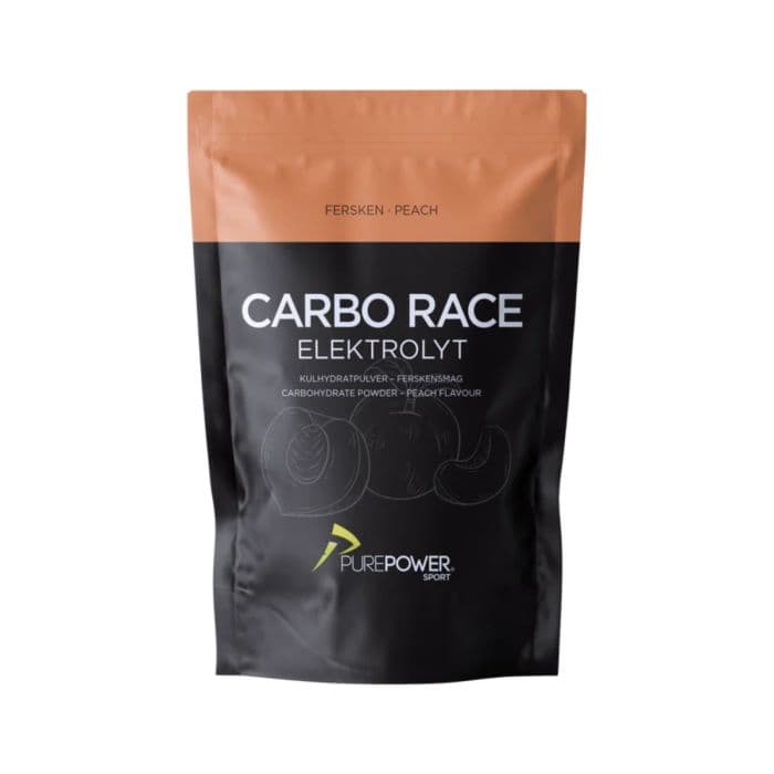 PurePower Carbo Race Elektrolyt 1 kg. Peach K. ONE SIZE Musta Unisex