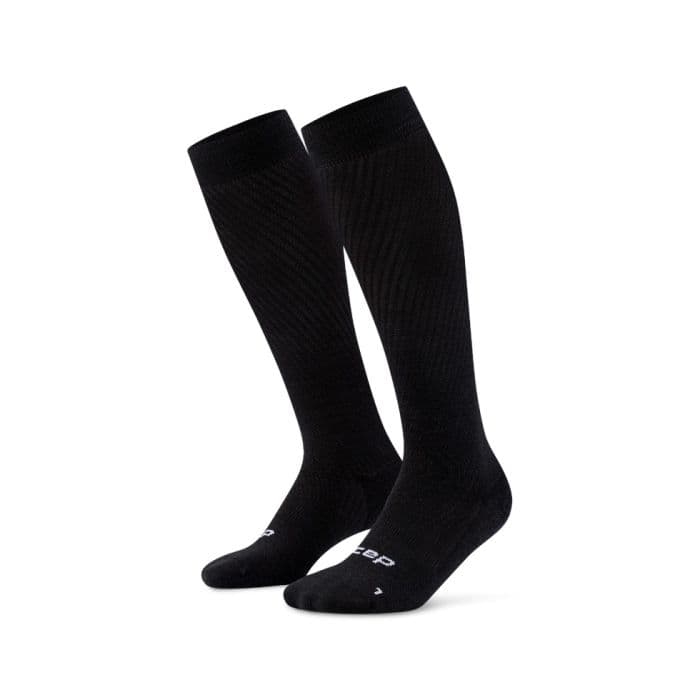 CEP Core Flight Socks Tall 2.0 K. 32-38cm III Musta Naiset