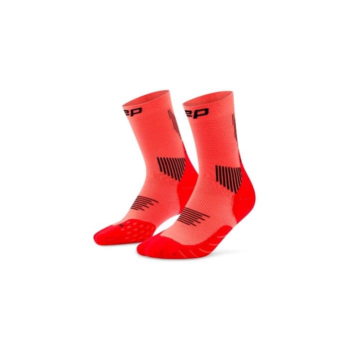 CEP Core Run Socks Mid-Cut 5.0 K. 39-42 III Vaaleanpunainen Miehet