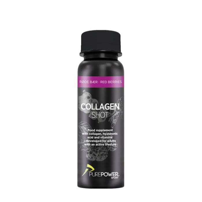 PurePower Collagen Shot 100 ml. Red Berry K. ONE SIZE Violetti Unisex