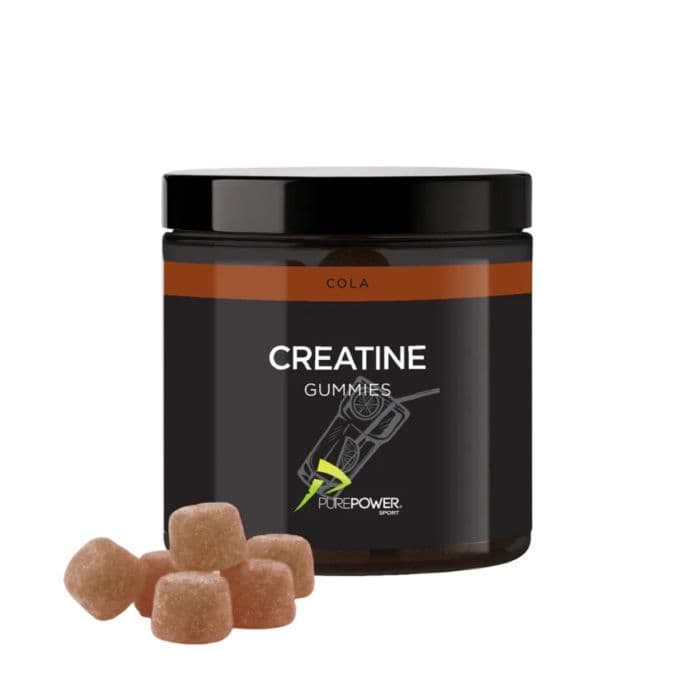 PurePower Creatine Gummies 60 pcs. Cola K. ONE SIZE Musta Unisex