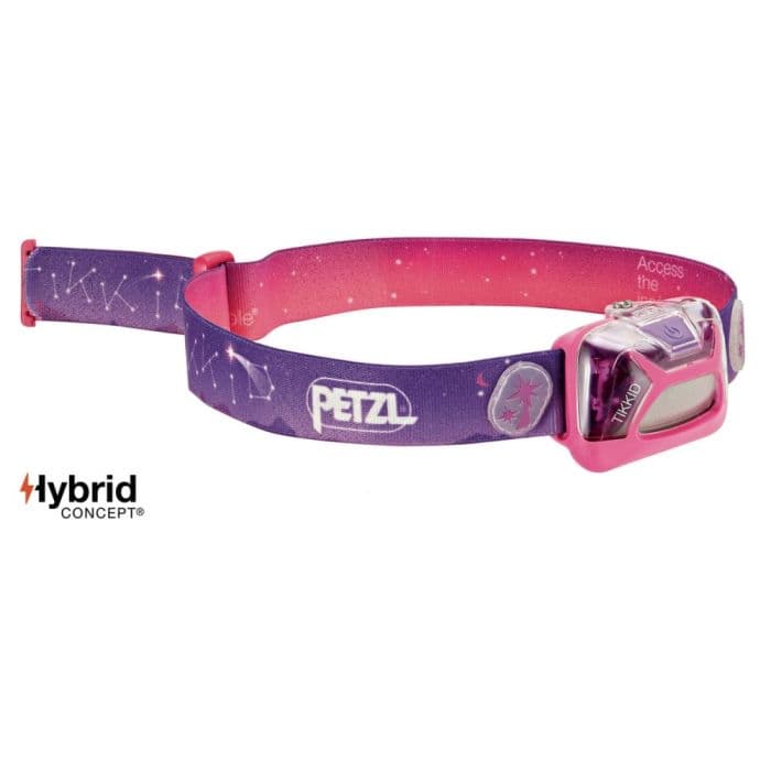 Petzl TIKKID K. ONE SIZE Violetti Lapset