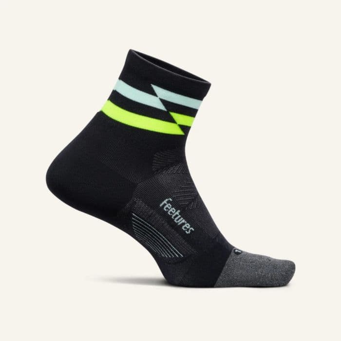 Feetures Elite Ultra Light Quarter K. L 43-46 Musta Unisex