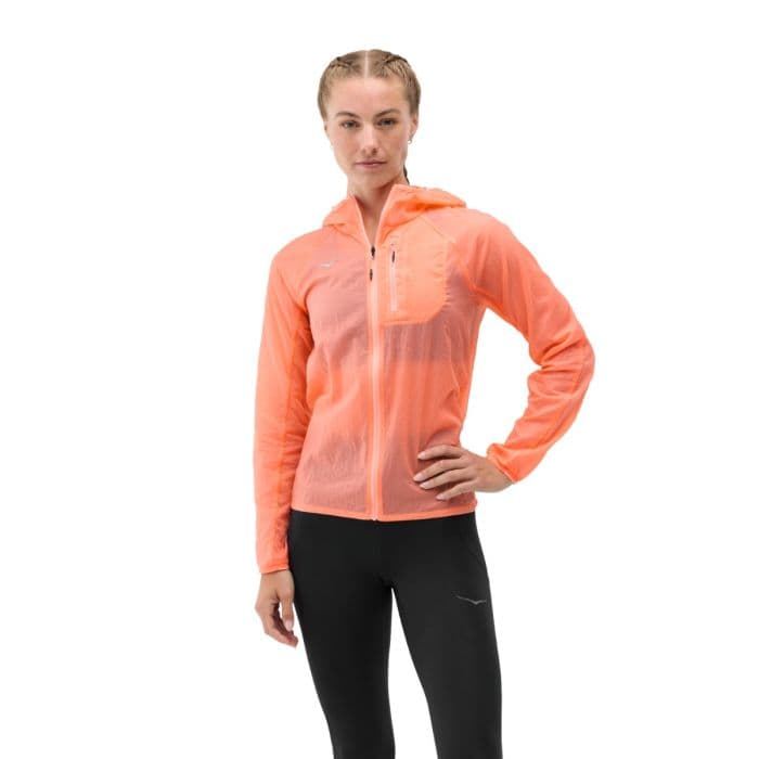 HOKA Skyflow Jacket K. L Oranssi Naiset