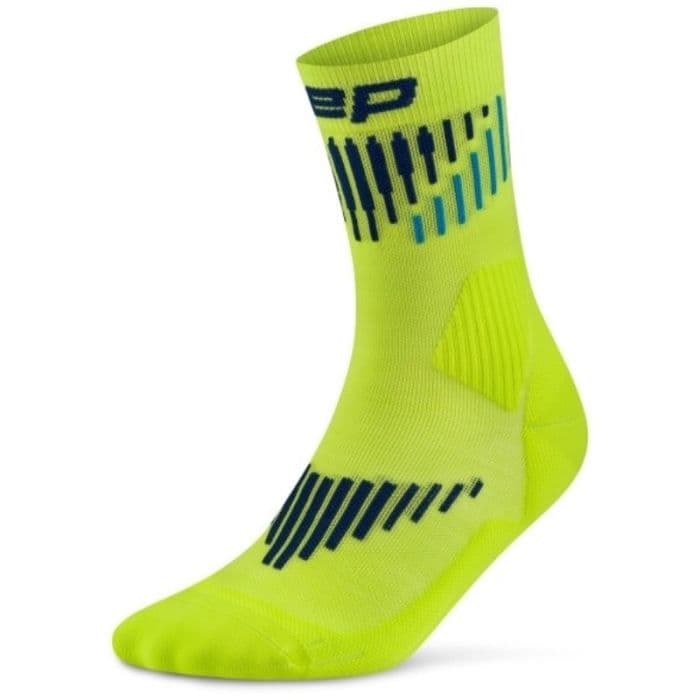 CEP Core Run Merino Socks Mid-Cut 3.0 K. 34-37 II Keltainen Naiset