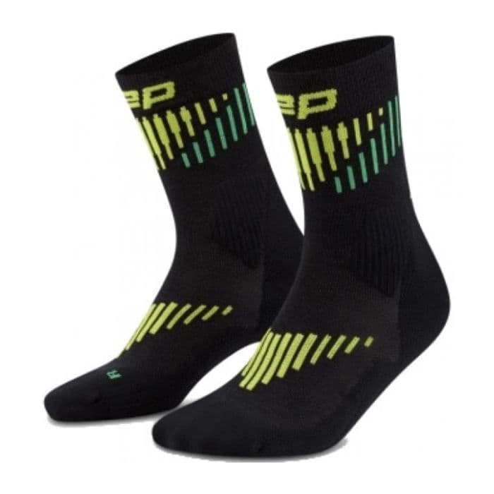 CEP Core Run Merino Socks Mid-Cut 3.0 K. 34-37 II Musta Naiset