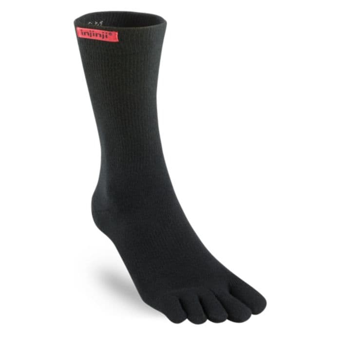 Injinji Sport Original Weight Crew K. S 37-40 Musta Unisex