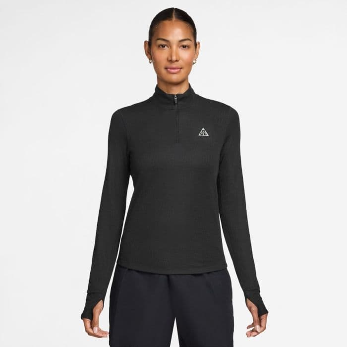 Nike ACG Dri-FIT Trail Half Zip K. L Musta Naiset