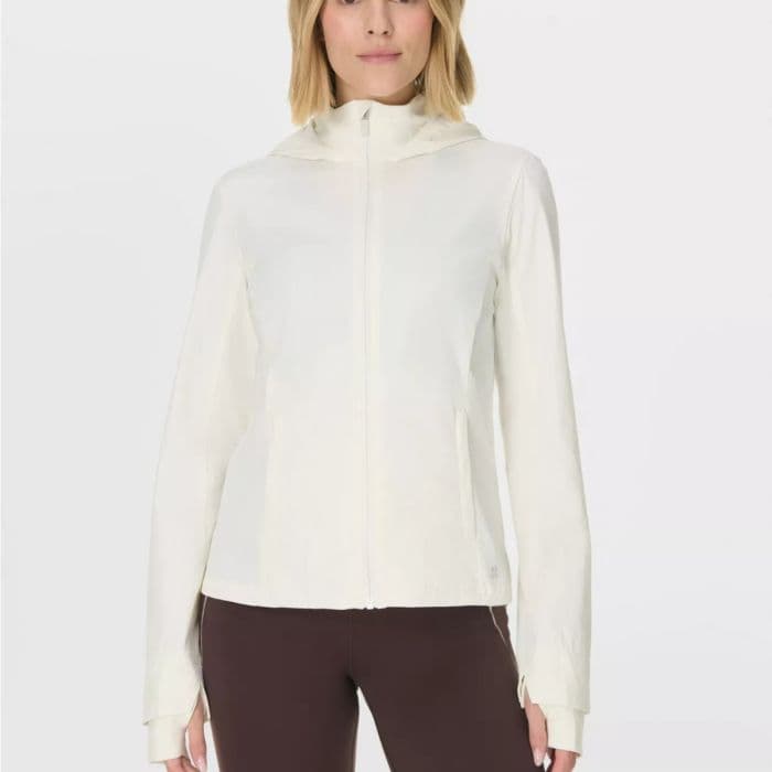 Sweaty Betty Ultimate Train Water Resistant Jacket K. XS Valkoinen Naiset