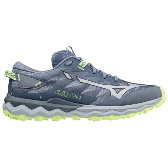 Mizuno Wave Daichi 7 naisten maastojuoksukengät, koko 36, vaativiin maastokäyttöihin epätasaisilla alustoilla