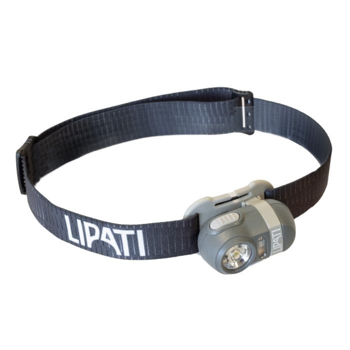 LIPATI Night Fighter 400 Lumen - Unisex Koko 400, Tehokas ja Kestävä Otsalamppu